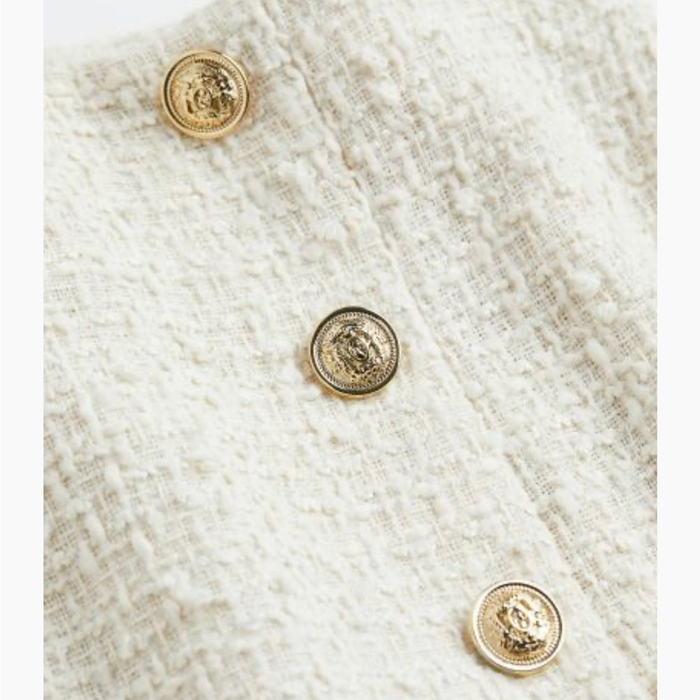 Textured Mini Skirt